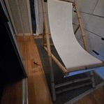 Bambu solsol GRANIT stor och rejäl nyskick