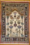 Persisk Handknuten Ghom Matta (Persepolis) 163x108 cm