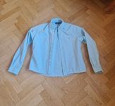 Klassisk Ralph Lauren skjorta, ljus/turkos blå.