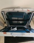 Campingbord med 4 pallar