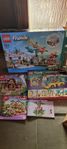 Massor av lego friends