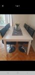 matsalsbord plus 6 stolar