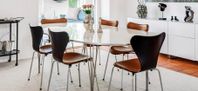 Vitt ”Superellips” Fritz Hansen 240 x 120 cm
