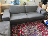 Soffa grå ikea