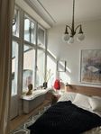 Svart mjuk filt/ överkast