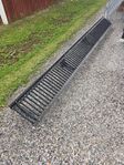 Takbrygga plåttak svart 3.5m