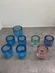 IITTALA KIVI och BALLO - ljuslyktor