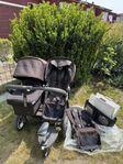 Bugaboo Donkey Duo All Black Barnvagn