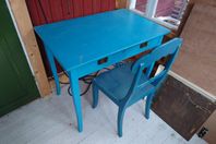 Byråer, träkista, bord