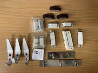 Krokar / Magneter i olika utföranden Nytt o Beg Nr 10