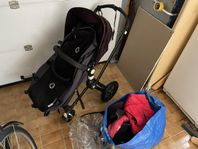 Bugaboo barnvagn med tillbehör
