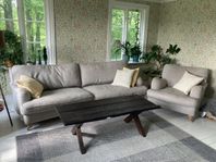 Soffa och fåtölj bortskänkes