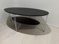 Kleppe Soffbord Circle Ovalt 130 svart