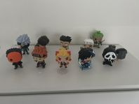 Funko pops med original låda
