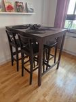 IKEA barbord och stolar