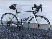 Racercykel med carbonram