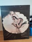 Stor tavla ballerina