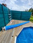 Poolskydd 8x4 meter.