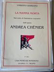 Samling av noter för sopran: Verdi, Giordano, Ponchielli