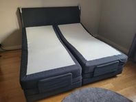 2 st höj- och sänkbar säng 90x200