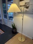 Retro golvlampa i mässing