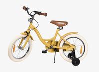 Stoy 16'' Vintage Cykel Gul (2024) + Willow M Cyckelkorg 
