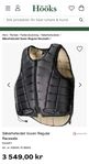Racesafe stl S kort rygg