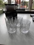 Orrefors City Glas. Rocks glas 4 st