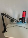 HyperX Quadcast med justerbar arm!