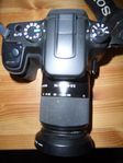 Sony DSLR A100 + Minolta 70-210 objektiv