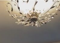 Taklampa kristaller// Ceiling lamp crystals