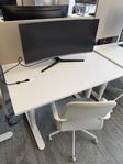 Bordsskärm Grinda 650x1200 mm för skrivbord