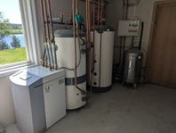 Stiebel  värmepumpsanläggning (Nedplockad)