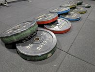 ELEIKO vintage viktskivor, samlarobjekt