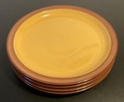 Denby Spice - 4st tallrikar, made in England
