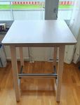 Ikea Skrivbord / Ståbord / Barbord i vitlaserad björk