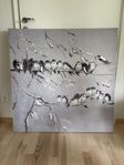 Canvas tavla med fågelmotiv