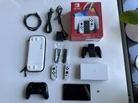 Nintendo Switch OLED + accessoarer