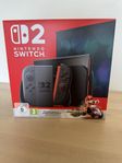 Oöppnad Nintendo Switch 2 Mario Kart World Bundle