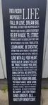 Motivationsstavla 120 x 40 cm