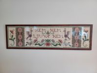 Broderade tavlor