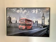 London tavla med ram - 75:-