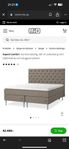 Kontinentalsäng Asperö Comfort 180 cm – som ny!