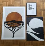 Poster, gallerix, desenio, dearsam, Mio. Olika storlekar