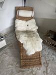 Vintage Rattan Chaise Lounge by Carl Öjerstam for Ikea