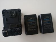 Sony XDCA-FS7 Extension Unit + 2x V-Mount batterier