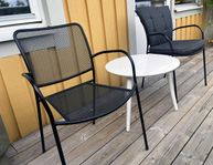 Stolar till balkong/altan/trädgård