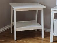 Ikea sidobord, LUNNARP, 55x45cm, vit