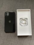 iPhone 11 svart 128 GB inkl. skärmskydd