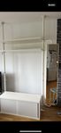 Hyllsystem golv till tak ikea